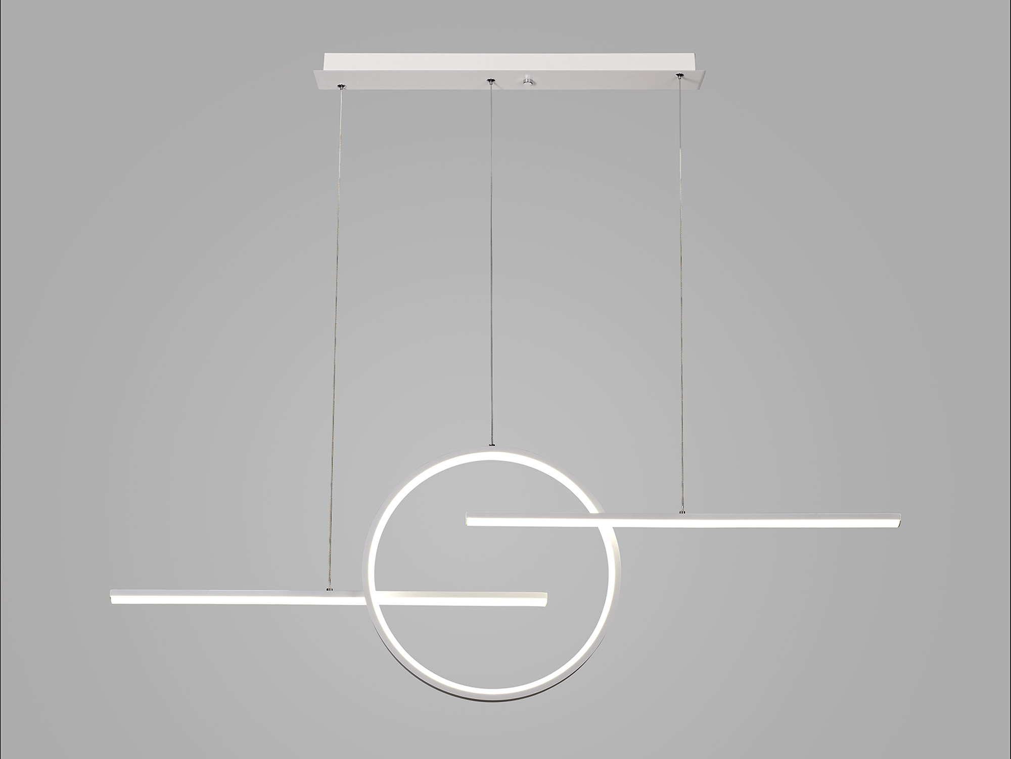 Kitesurf White Ceiling Lights Mantra Linear Fittings